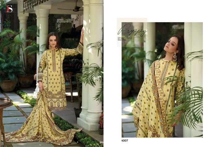 Bin Saeed lawn 4 by Deepsy Printed Suits Catalog